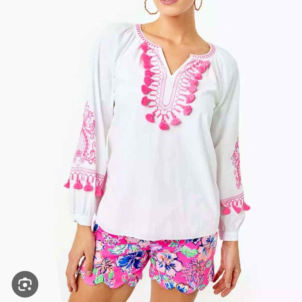 Lilly Pulitzer tunic top, fits like a M/L